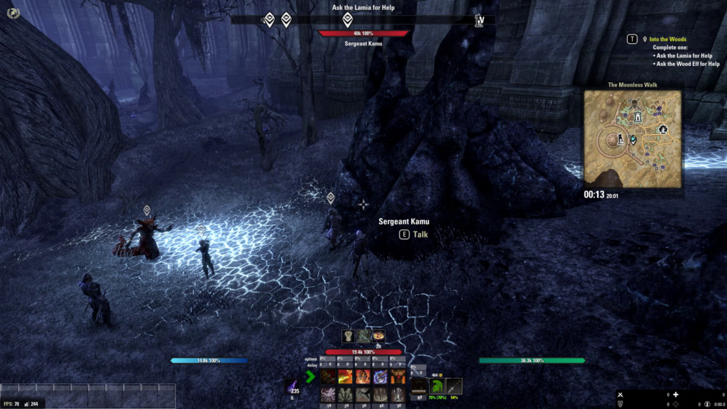 ESO: Talk to Sergeant Kamu - Into the Woods - , The Video